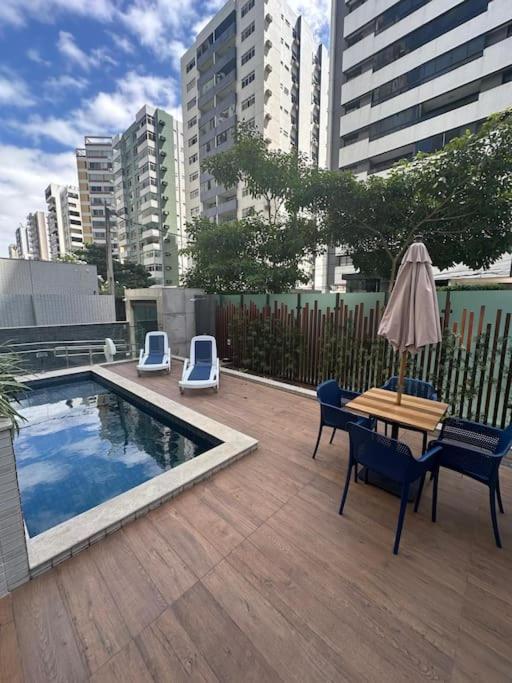 Flat Em Boa Viagem Recife Pe Leilighet Eksteriør bilde